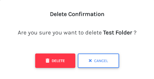 Delete Folder